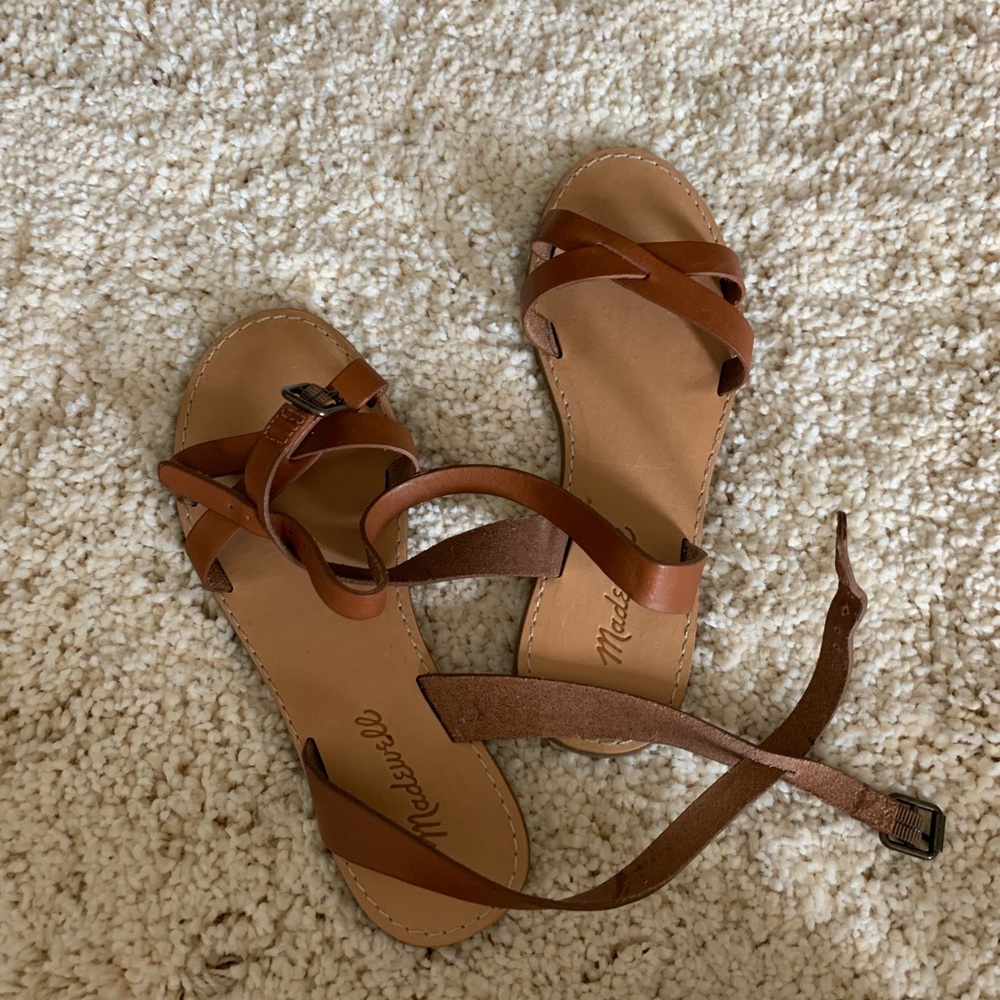 Madewell 6.5 flat sandals
